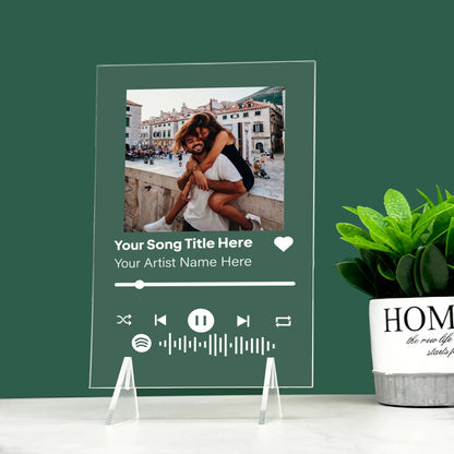 Plaque with your Spotify song
