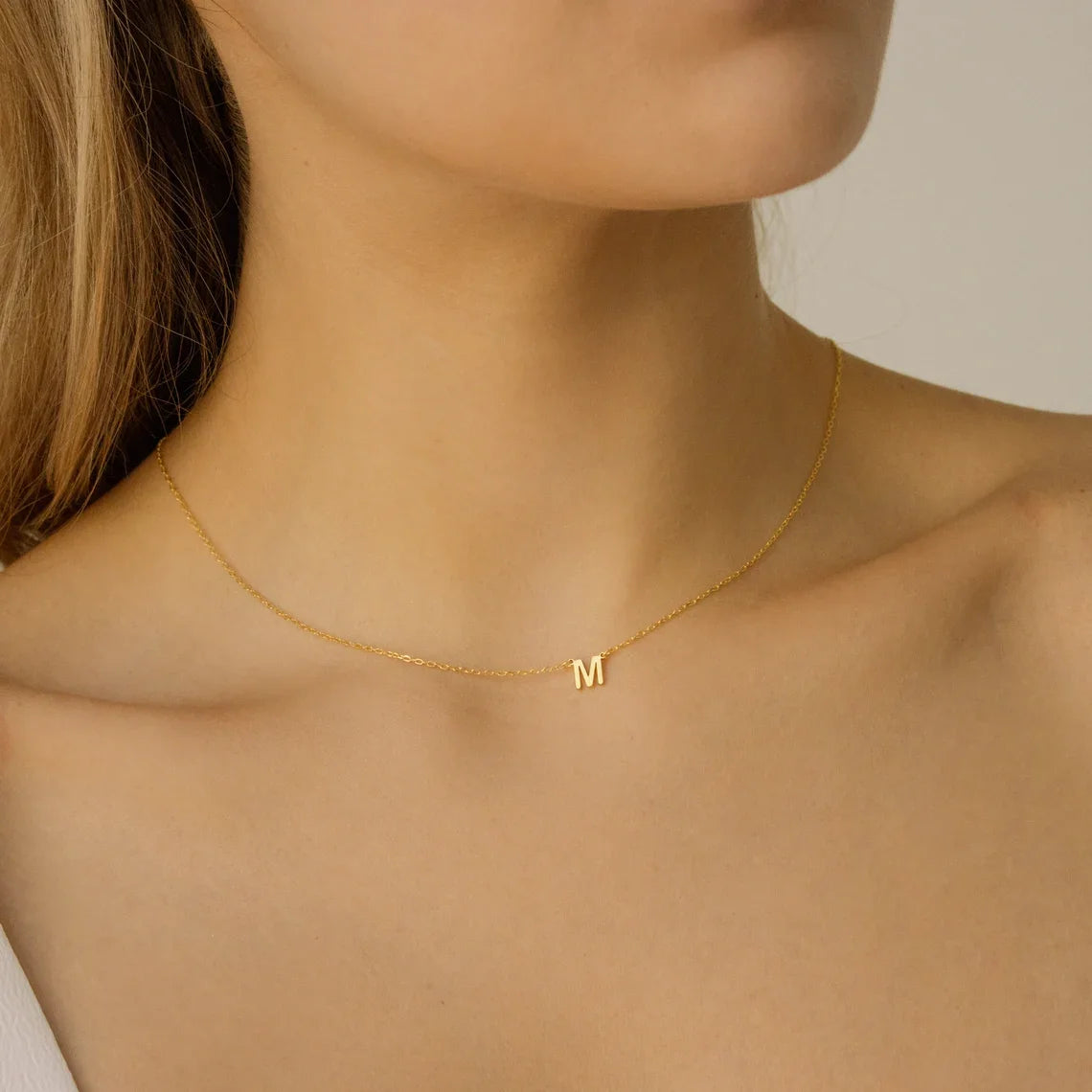 Necklace with your initial